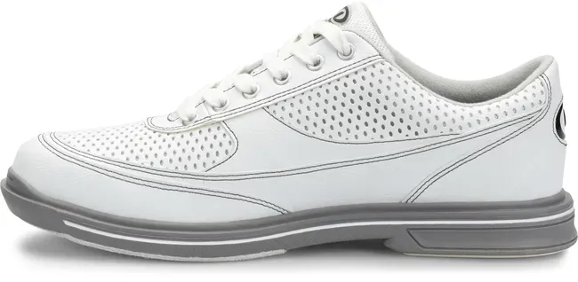 Dexter Mens Turbo Pro White/Grey Wide Width
