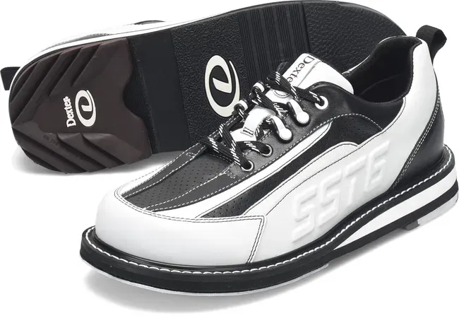 Dexter Mens SST 6 Hybrid LE White/Black Right Hand Wide Width