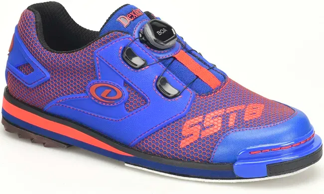 Dexter Mens SST 8 Power Frame BOA Blue/Red Wide Width-ALMOST NEW