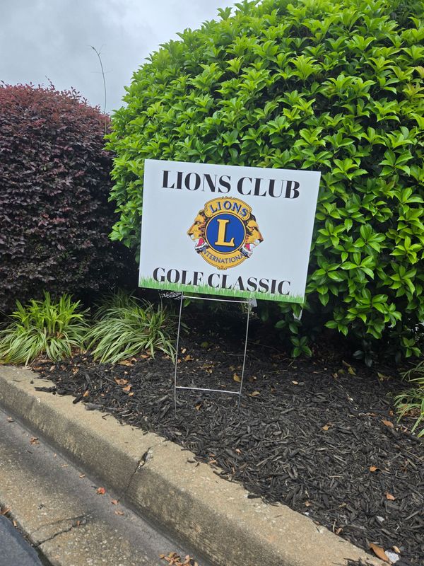 Large Yard Sign