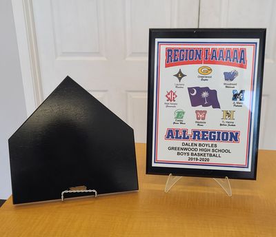 Black/Silver Cast Aluminum Sign with 24” Rod