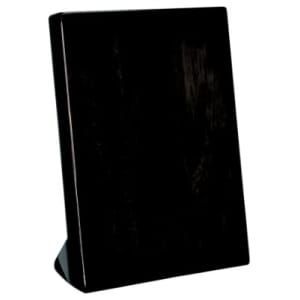 6 1/4" x 8 1/4" Black Piano Finish Standing Plaque