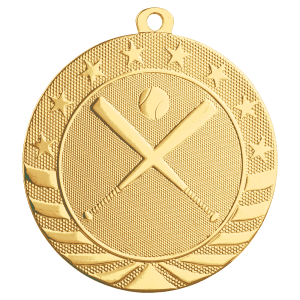 2 ¾” Bright Gold Baseball/Softball