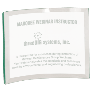 SKU: TC6502 - 8" x 6" x 3/8" Jade Glass Crescent