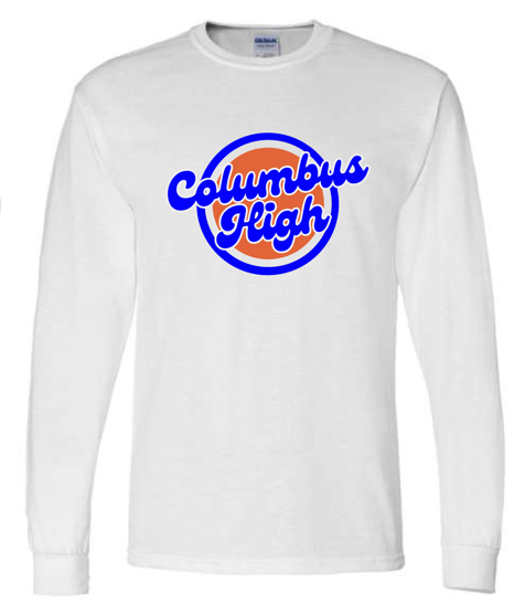 *Columbus High - Long Sleeve T-Shirt