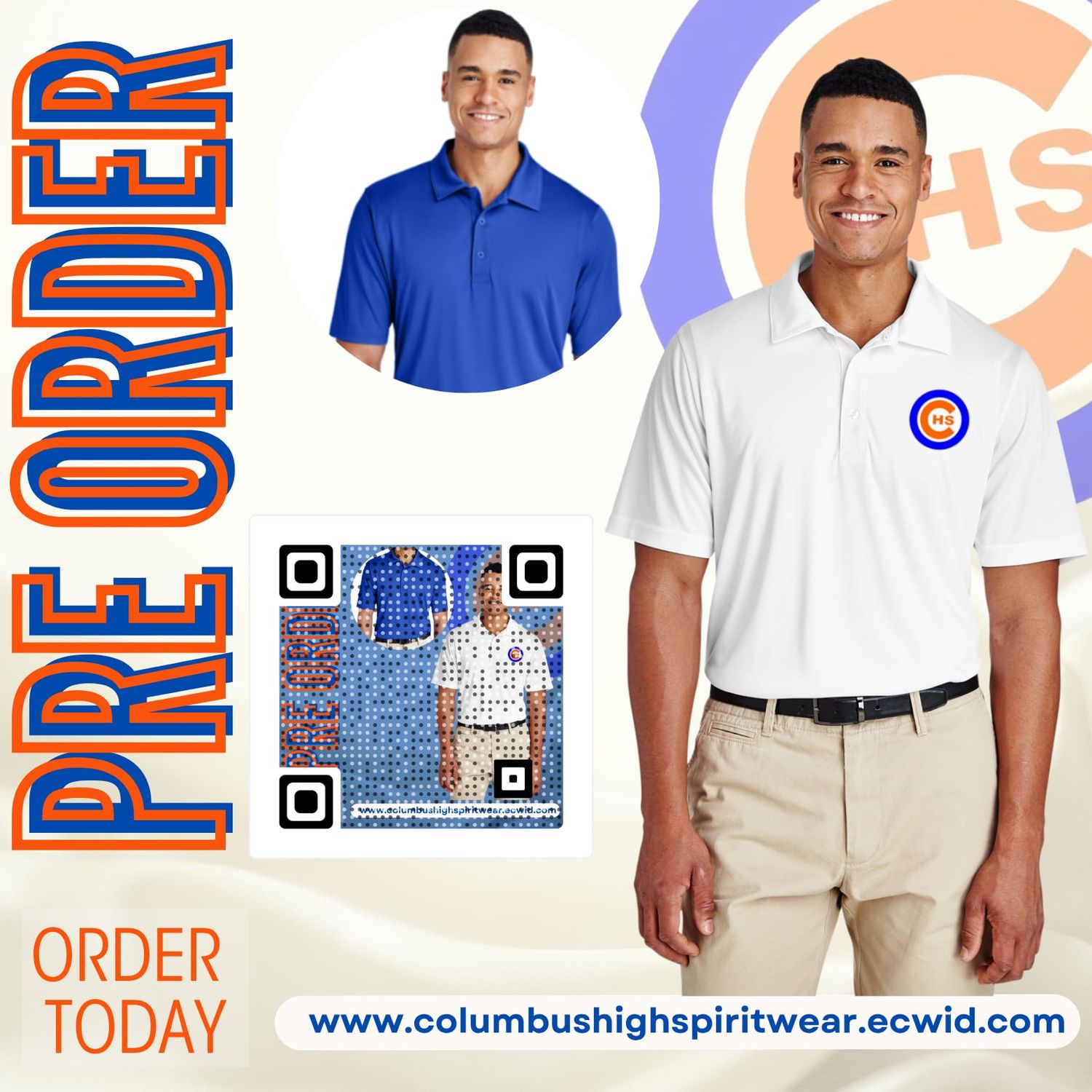 Pre-Order: BLUE Collared Shirt