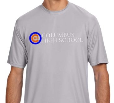 **Pre-Order: Columbus High School - Silver Dri-Fit T-Shirt