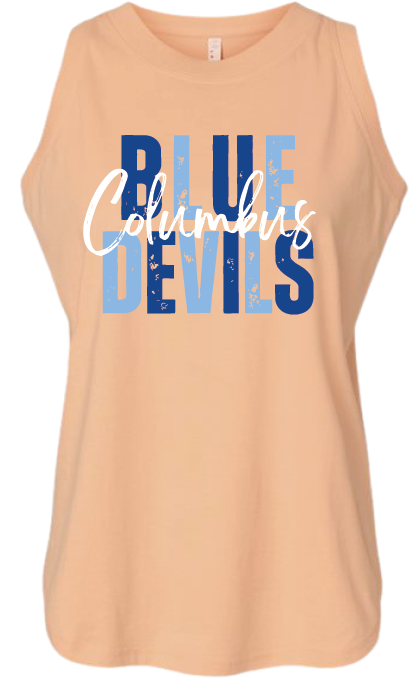 *Columbus Blue Devils - Ladies Tank Top