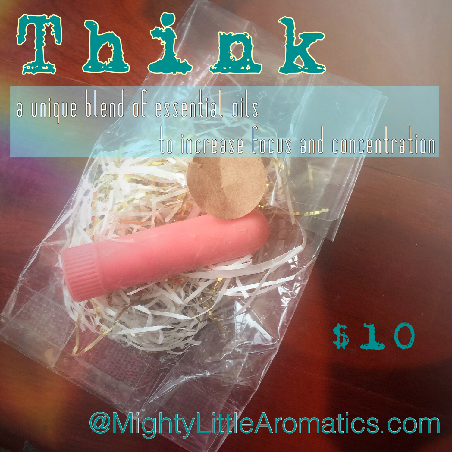 Think - personal inhaler for Concentration & Focus Think - personal inhaler for Concentration & Focus
