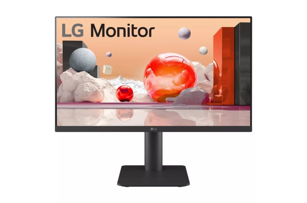 Monitor LG 25&quot; Full HD 25MS550-B – HDMI x2, altavoces integrados y base ajustable