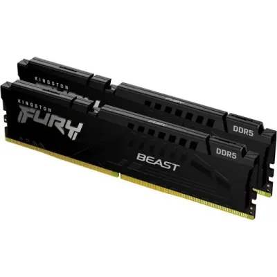 Memoria RAM DDR5 Kingston FURY Beast 32GB (2x16GB) 5200MHz – Compatible con AMD EXPO™