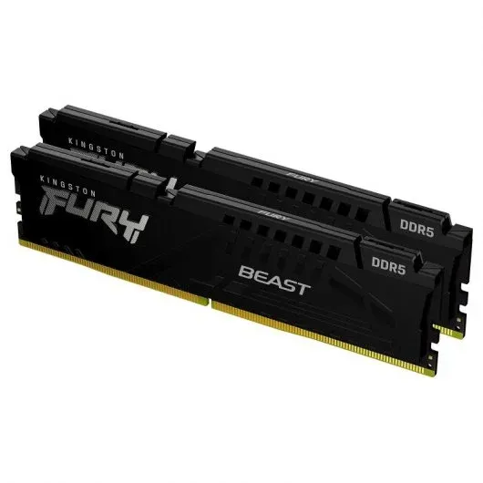 Memoria RAM DDR5 Kingston FURY Beast 64GB (2x32GB) 5600MHz – Potencia y velocidad sin límites