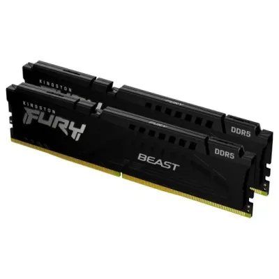 Memoria RAM DDR5 Kingston FURY Beast 64GB (2x32GB) 5600MHz – Potencia y velocidad sin límites