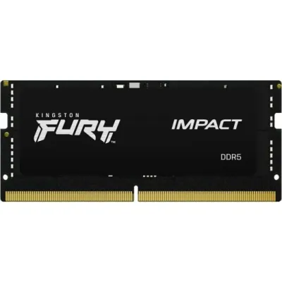 Memoria RAM DDR5 SODIMM Kingston FURY Impact 32GB 5600MHz – Rendimiento compacto para portátiles