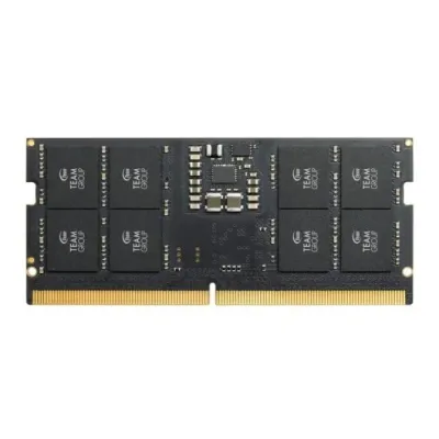 Memoria RAM DDR5 SODIMM TEAMGROUP Elite 32GB 5600MHz – Potencia portátil en color negro Memoria RAM DDR5 SODIMM TEAMGROUP Elite 32GB 5600MHz – Potencia portátil en color negro