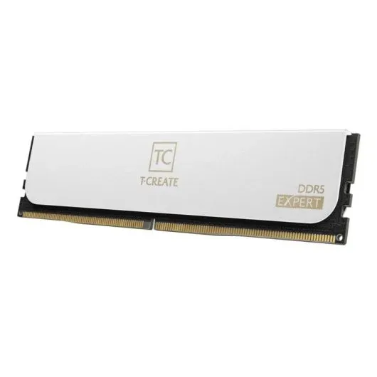 Memoria RAM DDR5 TEAMGROUP T-CREATE EXPERT 32GB 6000MHz – Alto rendimiento en color blanco