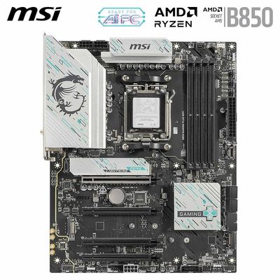 PLACA BASE MSI B850 GAMING PLUS WIFI PCI-E x16 Gen5, M.2 Gen5