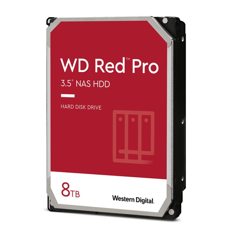 DISCO DURO WD RED PRO 8TB 3.5” SATA – Rendimiento profesional para NAS 24/7