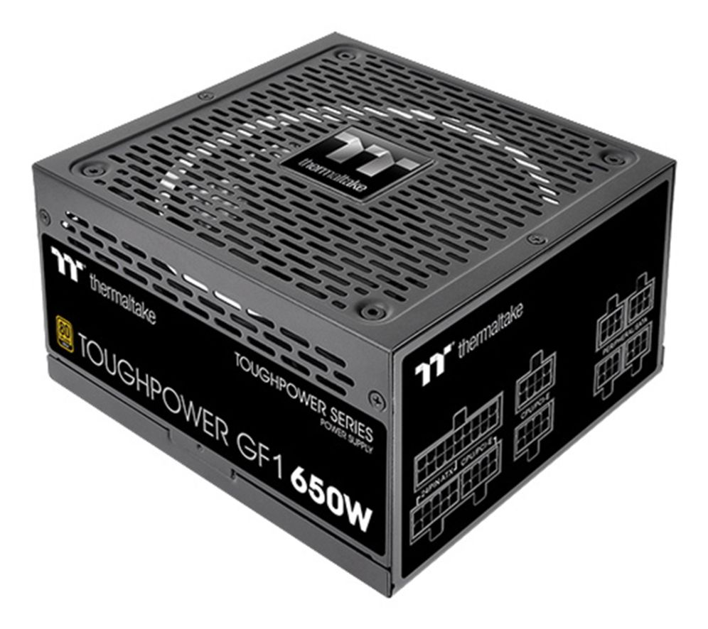 Fuente de Alimentación Thermaltake Toughpower GF1 650W 80+ Gold – Potencia premium, modular y silenciosa