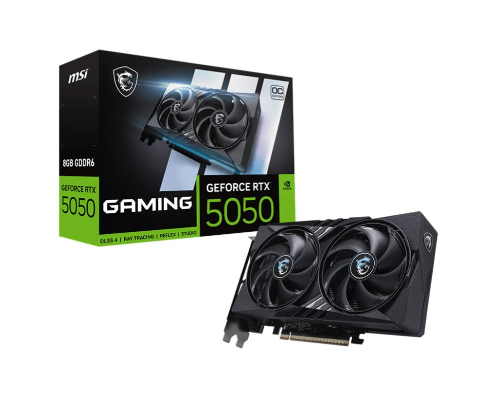⚡ MSI GeForce RTX 5050 8G GAMING OC – Rendimiento Next-Gen y eficiencia extrema en 1080p