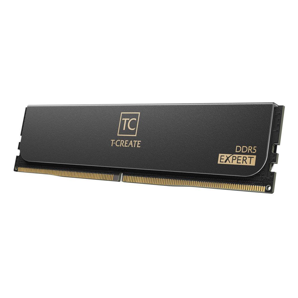 Memoria RAM DDR5 TEAMGROUP T-CREATE EXPERT 32GB (2x16GB) 6400MHz – Rendimiento profesional en negro