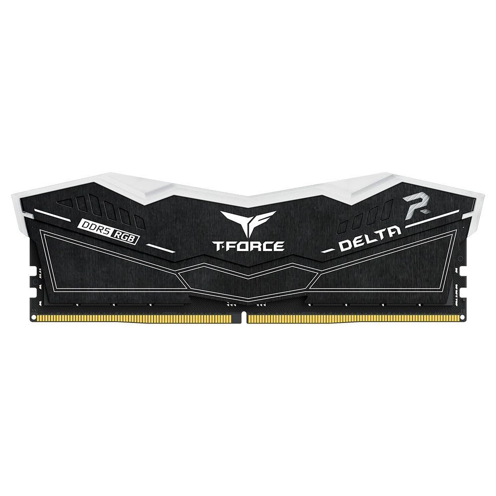 ⚡ Memoria RAM - DDR5 TEAMGROUP T-FORCE DELTA RGB 32GB (2x16GB) 6400MHz CL32 – Negro | Alto Rendimiento y Estilo Gaming RGB
