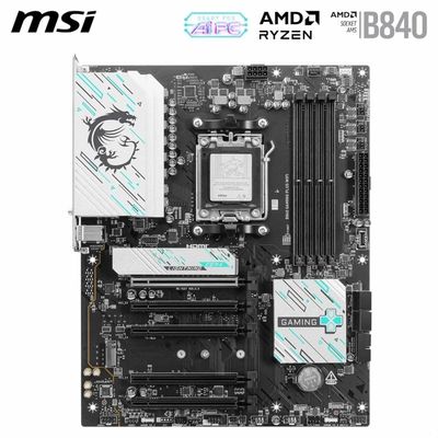 PLACA BASE MSI B840 GAMING PLUS WIFI ATX AM5 DDR5