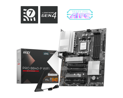 PLACA BASE MSI PRO B840-P WIFI  ATX AM5 DDR5