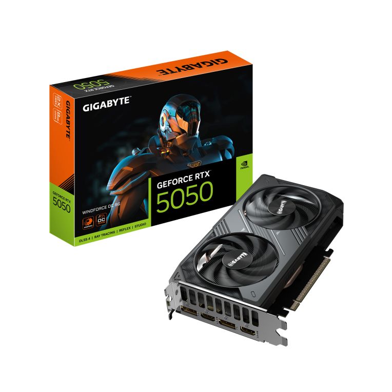 ⚡ Gigabyte GeForce RTX 5050 WINDFORCE OC 8G | Blackwell y DLSS 4
