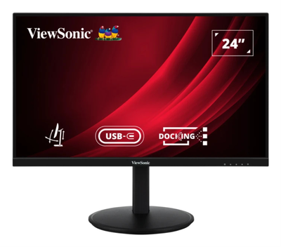 ⚡ Viewsonic VG2409-U 24" FHD IPS | Docking USB-C, RJ45 y Ergonomía
