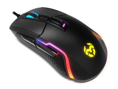 ⚡ Krom Kick RGB Advanced Gaming Mouse | Precisión PixArt 12000 DPI