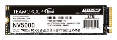 ⚡ TeamGroup NV5000 2TB M.2 NVMe | Potencia PCIe Gen4x4