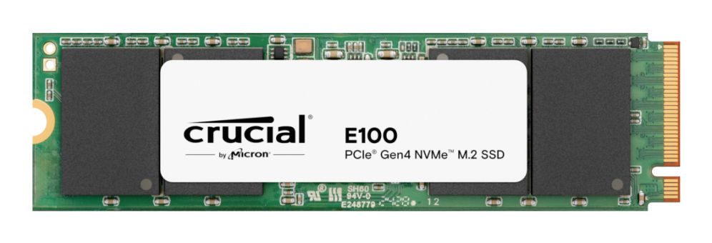 ⚡ SSD Crucial 2TB E100 NVMe PCIe 4.0 x4 | Velocidad Gen4 Extrema