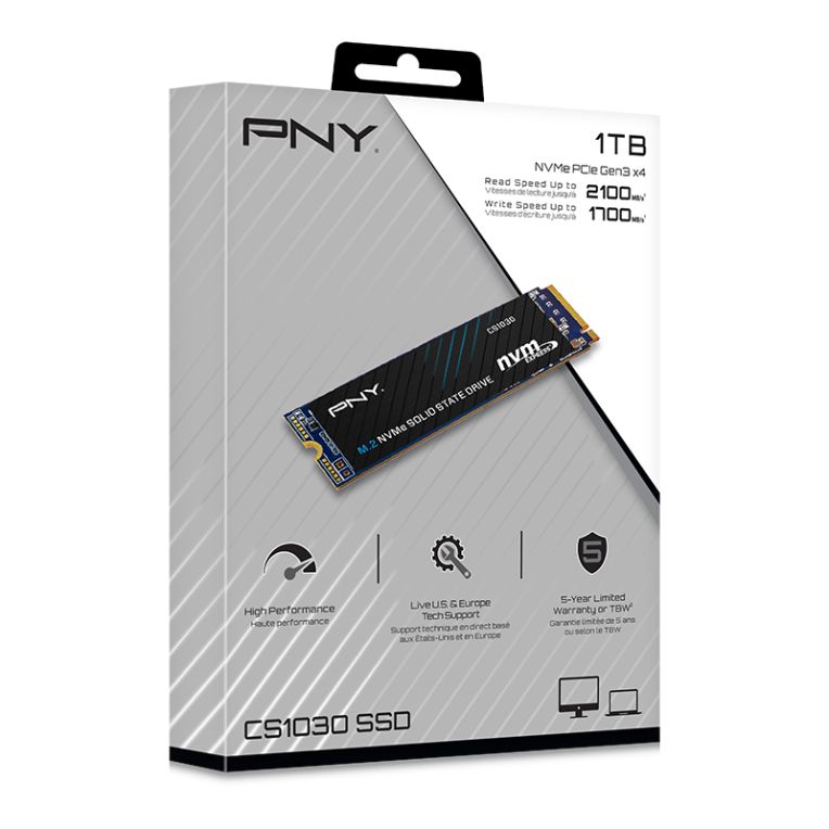 ⚡ PNY CS1030 1TB M.2 NVMe | Rendimiento Fiable Gen3 x4