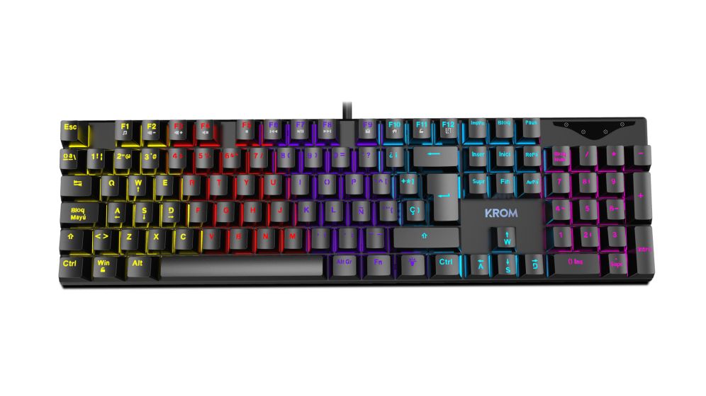 ⚡ Teclado Mecánico Krom Kasic RGB | Precisión Gaming y Estilo Total