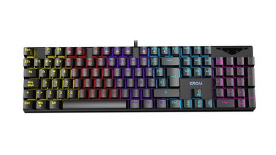 ⚡ Teclado Mecánico Krom Kasic RGB | Precisión Gaming y Estilo Total