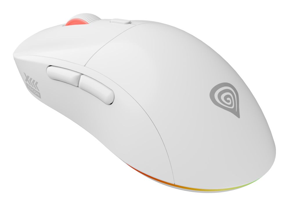 RATON GAMING GENESIS ZIRCON XIII CUSTOMIZABLE INALAMBRICO 26000 DPI BLANCO