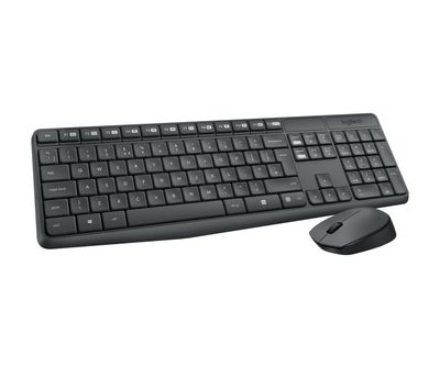 COMBO TECLADO RATON LOGITECH MK235 RF INALAMBRICO GRIS