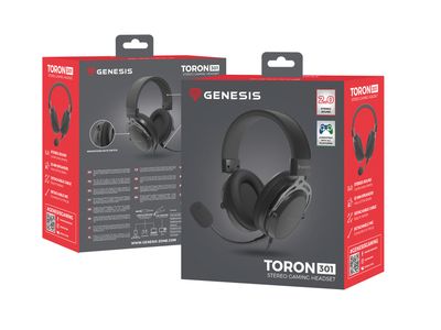 AURICULARES GAMING GENESIS TORON 301 NEGRO