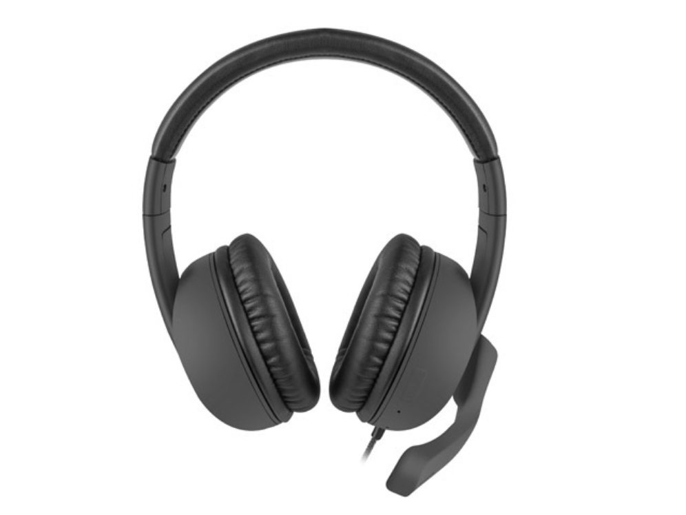 AURICULARES NATEC RHEA NEGRO MICROFONO ALAMBRICO JACK 3.5MM