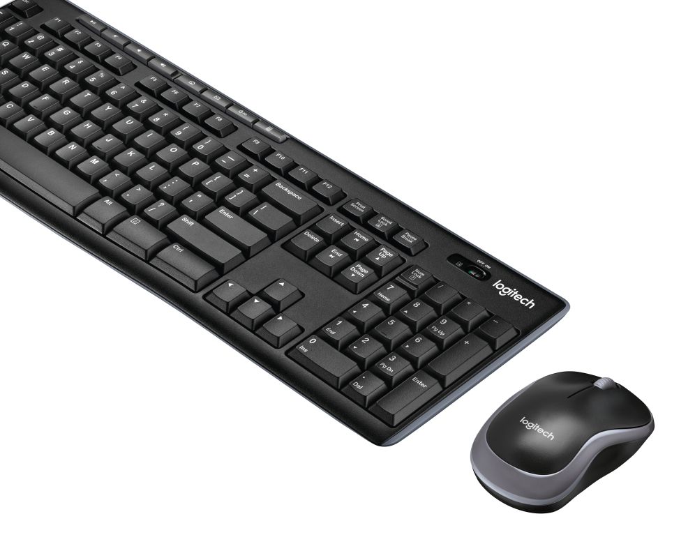 COMBO TECLADO RATON LOGITECH MK270 RF INALAMBRICO NEGRO