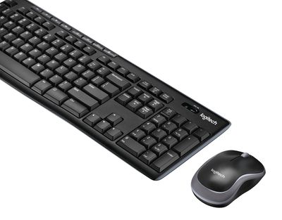 COMBO TECLADO RATON LOGITECH MK270 RF INALAMBRICO NEGRO
