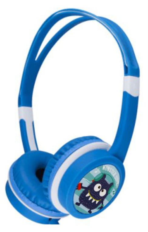 AURICULARES GEMBIRD MHP-JR-B INFANTIL AZUL ALAMBRICO JACK 3.5MM