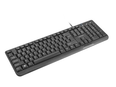 TECLADO NATEC TROUT SLIM USB NEGRO