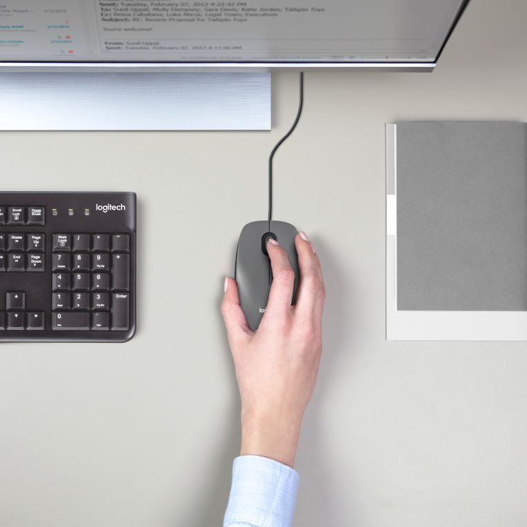 RATON LOGITECH M100 NEGRO USB