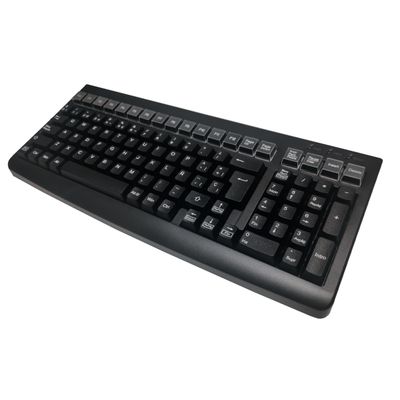 TECLADO POS MUSTEK MKB-800. USB. NEGRO.