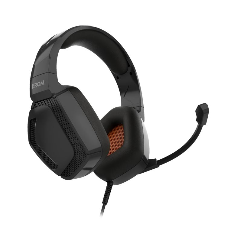 AURICULARES GAMING KROM KOPA PRO NEGRO MICROFONO ALAMBRICO