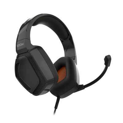 AURICULARES GAMING KROM KOPA PRO NEGRO MICROFONO ALAMBRICO