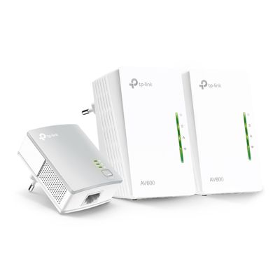POWERLINE WIFI TP-LINK AV600 KIT 3UDS 2 PORT