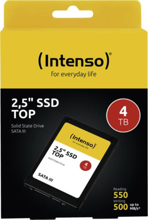 SSD INTENSO 3812480 UD SOLID 4 TB 2.5" SERIAL ATA III 3D NAND